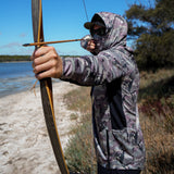 Savage Elements Hooded Fishing Jersey - Army Camo