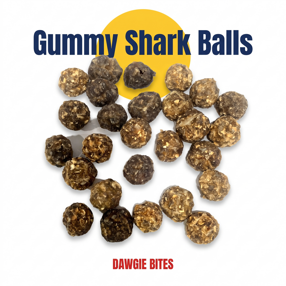 Dawgie Bites Gummy Shark Balls dog treat product image