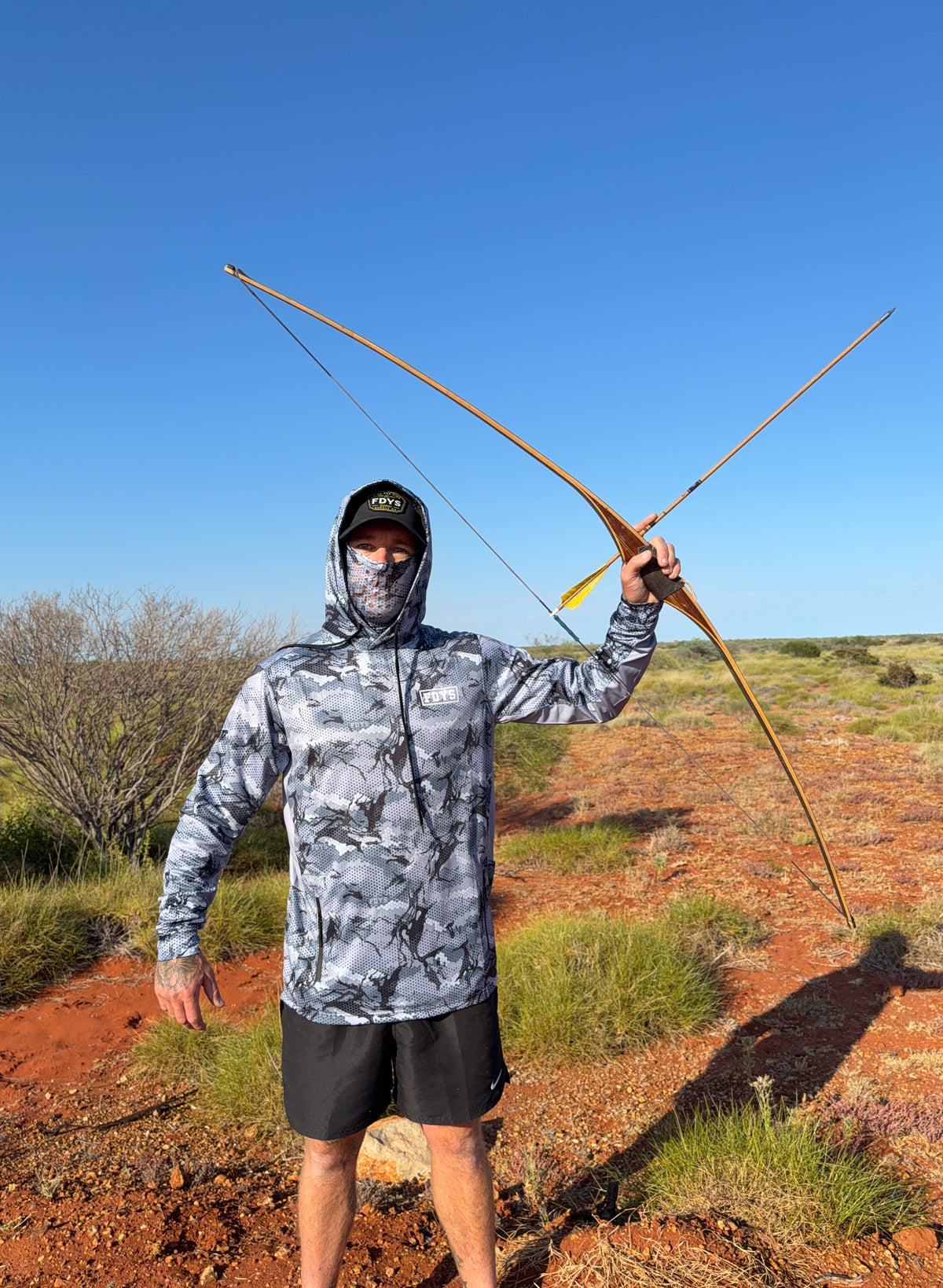 Savage Elements Hooded Fishing Jersey - Grey Camo - New Colour
