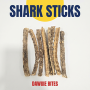 Dawgie Bites Shark Sticks dried dog treats product image