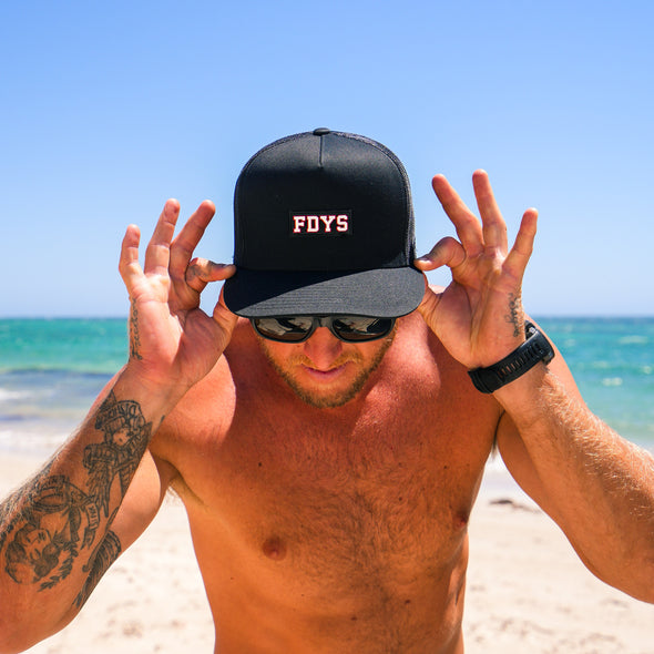 Black FDYS Trucker Hat